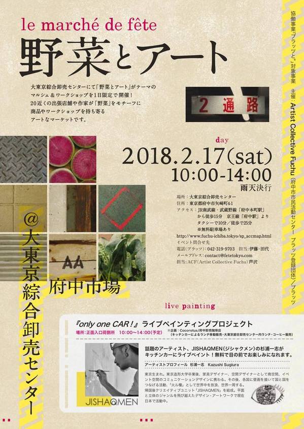 野菜とアート