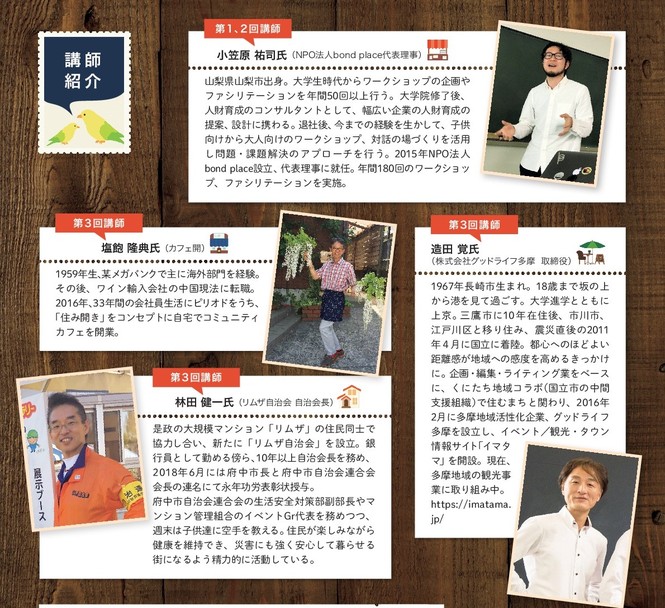 まち活講師紹介