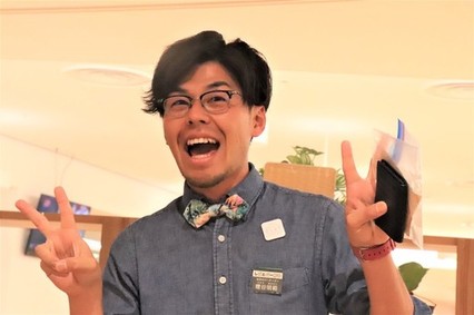 糟谷さん　しごとバー　写真