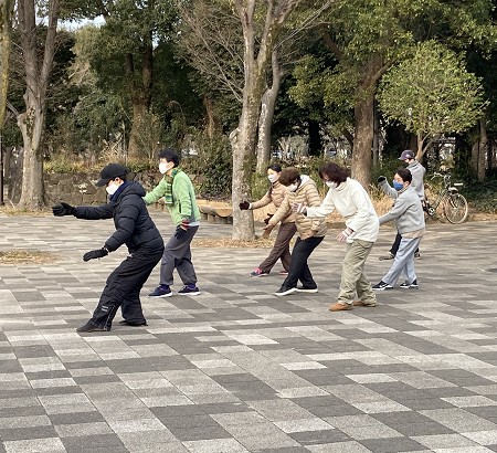 団体インタビュー　市民活動　団体　健康楽笑なごみ　小泉勇太　太極拳　郷土の森公園