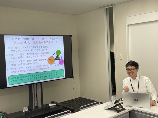 プラッツ館長林さん