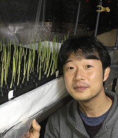 奥住さんとにんにくスプラウト