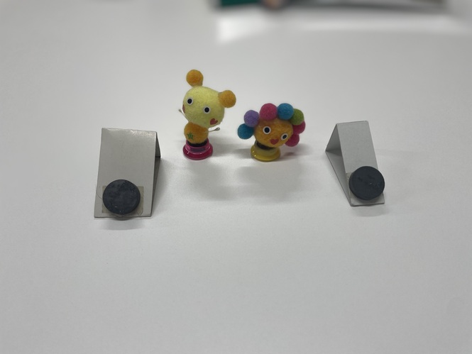 くるくる磁石人形の画像