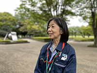 府中の森公園 サービスセンター長 赤澤淳子さん 