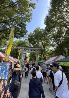 府中商工まつりの様子
