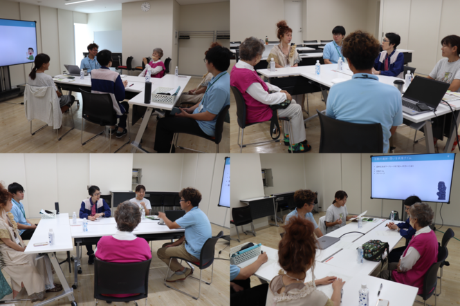 団体交流会の様子
