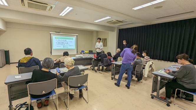 LINE講座の様子