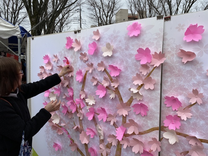 桜パネル