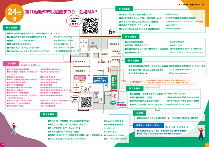 第10回府中市民協働まつりパンフレットP7