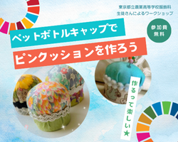 ペットボトルキャップでピンクッションを作ろう