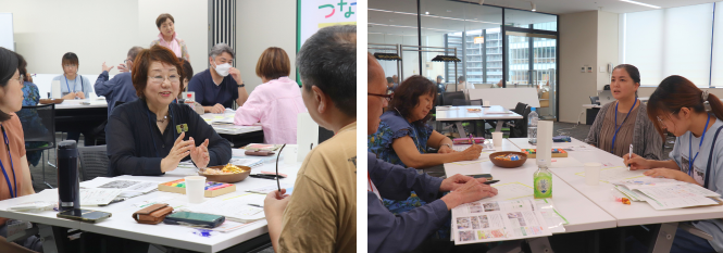 つなぎすと府中養成講座の様子